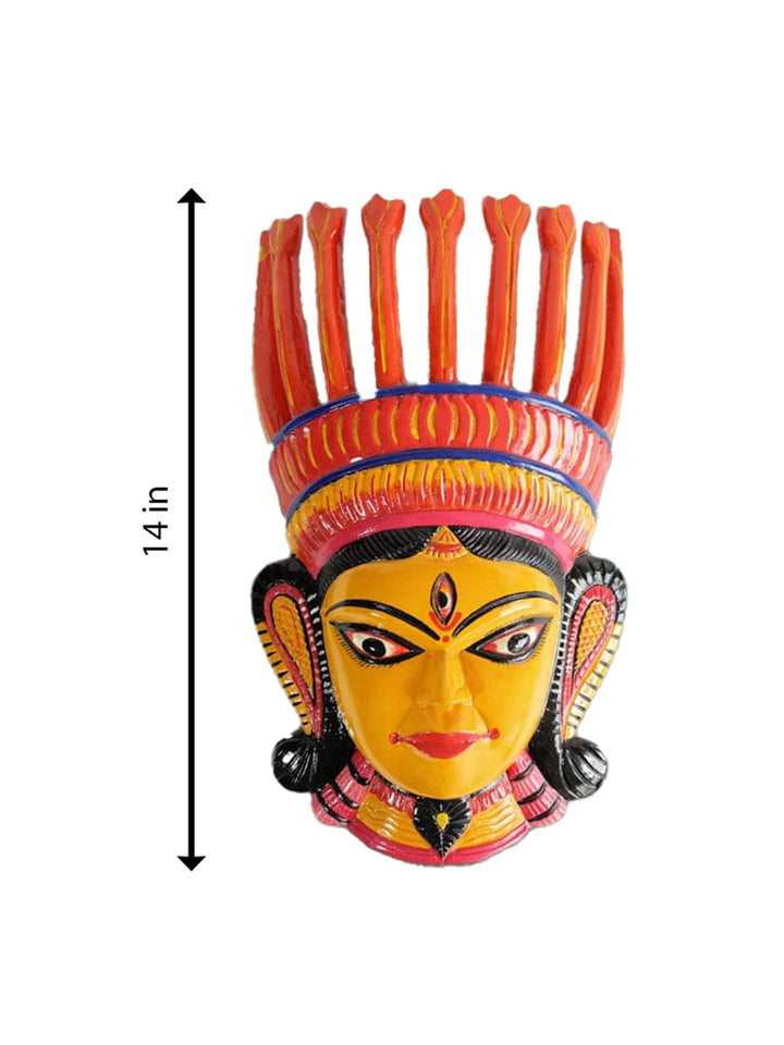 Maa Durga In Gomira Mask by Kalyan Chandra Sarkar Thumbnail