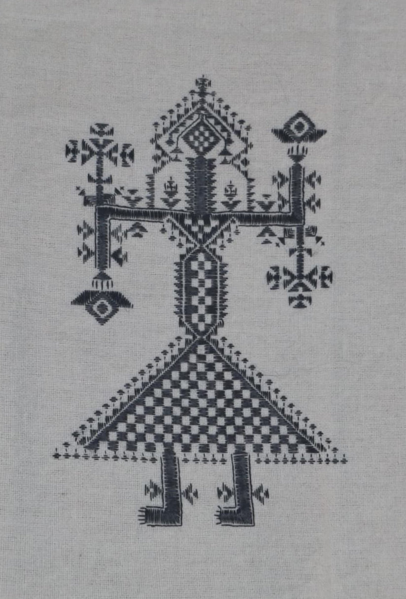 Mahakali in Soof Embroidery by Daya Ben Thumbnail
