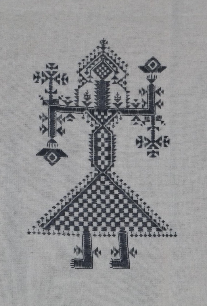 Mahakali in Soof Embroidery by Daya Ben Thumbnail