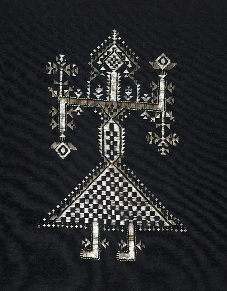 Mahakali in Soof Embroidery by Daya Ben Thumbnail