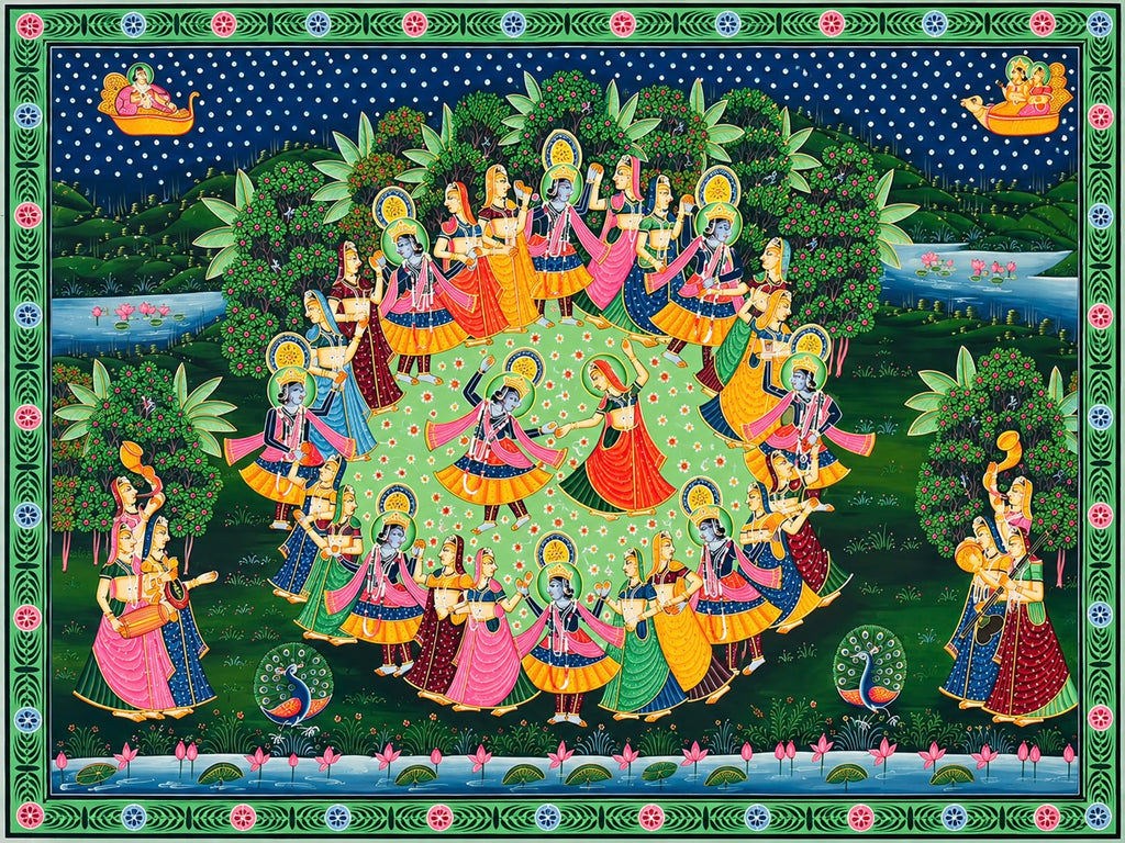 Maharaasleela in Pichwai by Naveen Soni Thumbnail