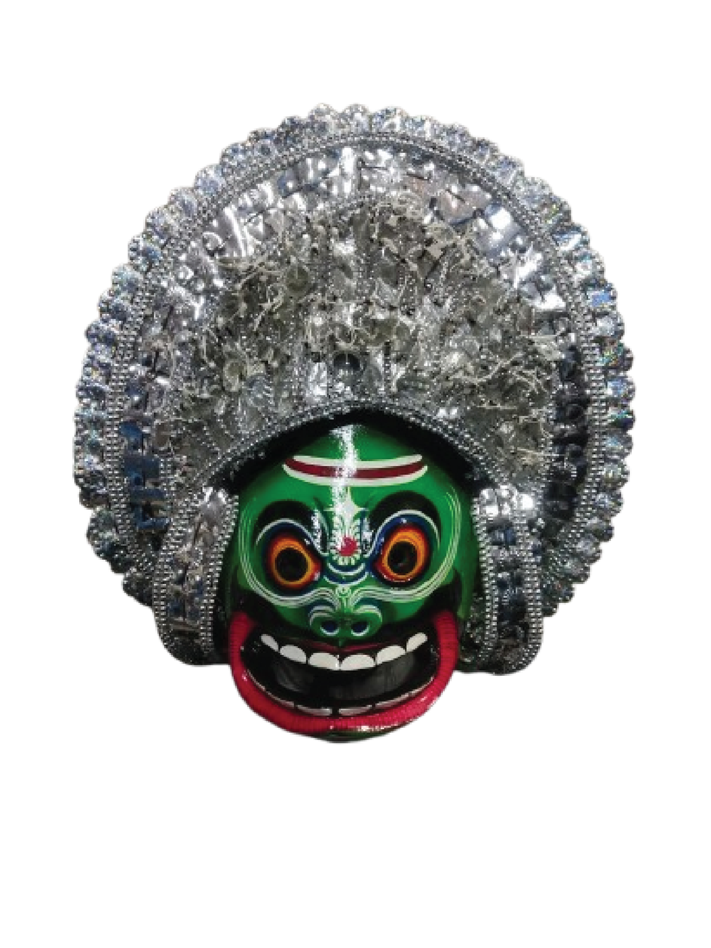 Buy Mahishasura: The Buffalo Demon in Chhau Mask by Dharmendra Sutradhar