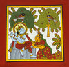 Buy Melodious Enchantment: Lord Krishna and Radha in Phad by Kalyan Joshi