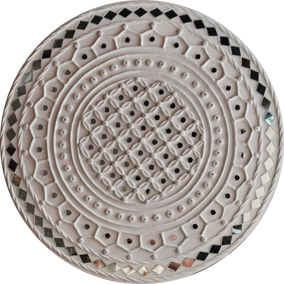 Buy Mirrors and Reflections in Lippan by Nalemitha For Home Decor