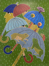 Shop Monsoon Gond painting by Venkat Shyam
