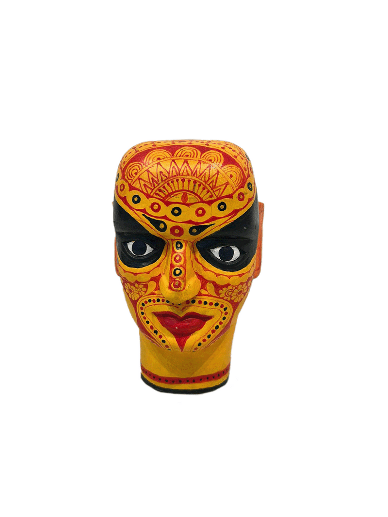 Buy Mukhathezhuthu Theyyam Mask by Sheratone Antique Arts