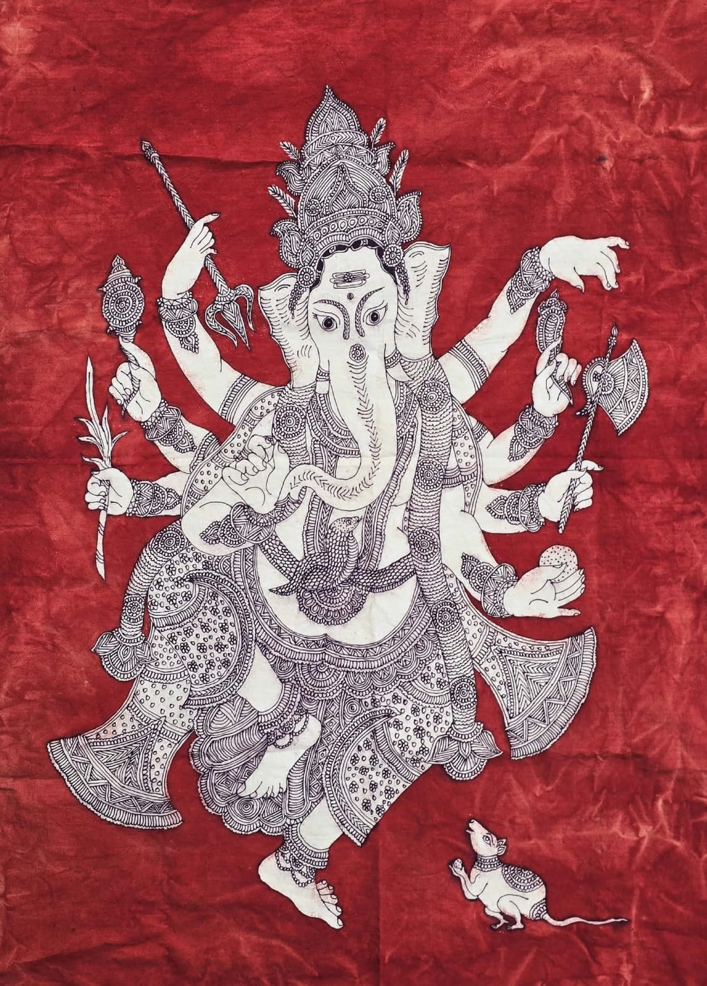 Nritya Ganesha in Mata ni Pachedi by Vasant Manubhai Chittara Thumbnail