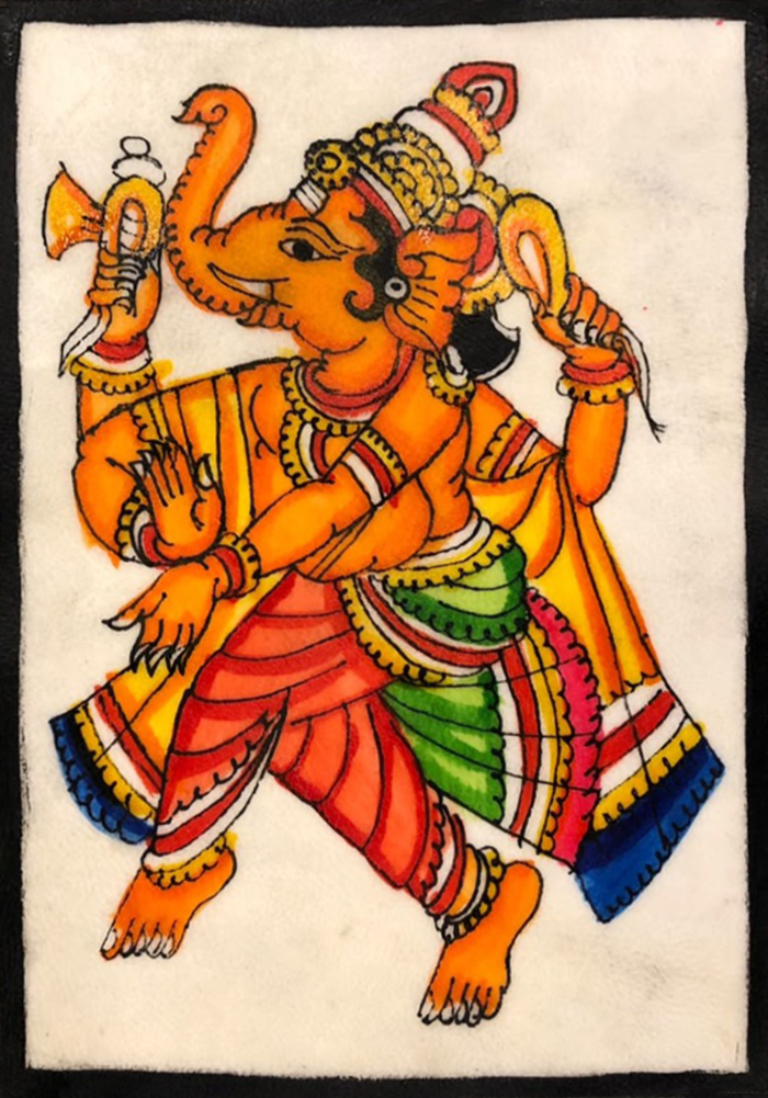 Nritya Ganesha in Tholu Bommalata by Sindhe Siva Thumbnail