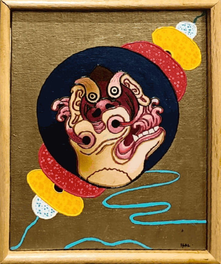 Offering of the Five Senses in Himalayan Contemporary Art by Tsal Studio Thumbnail