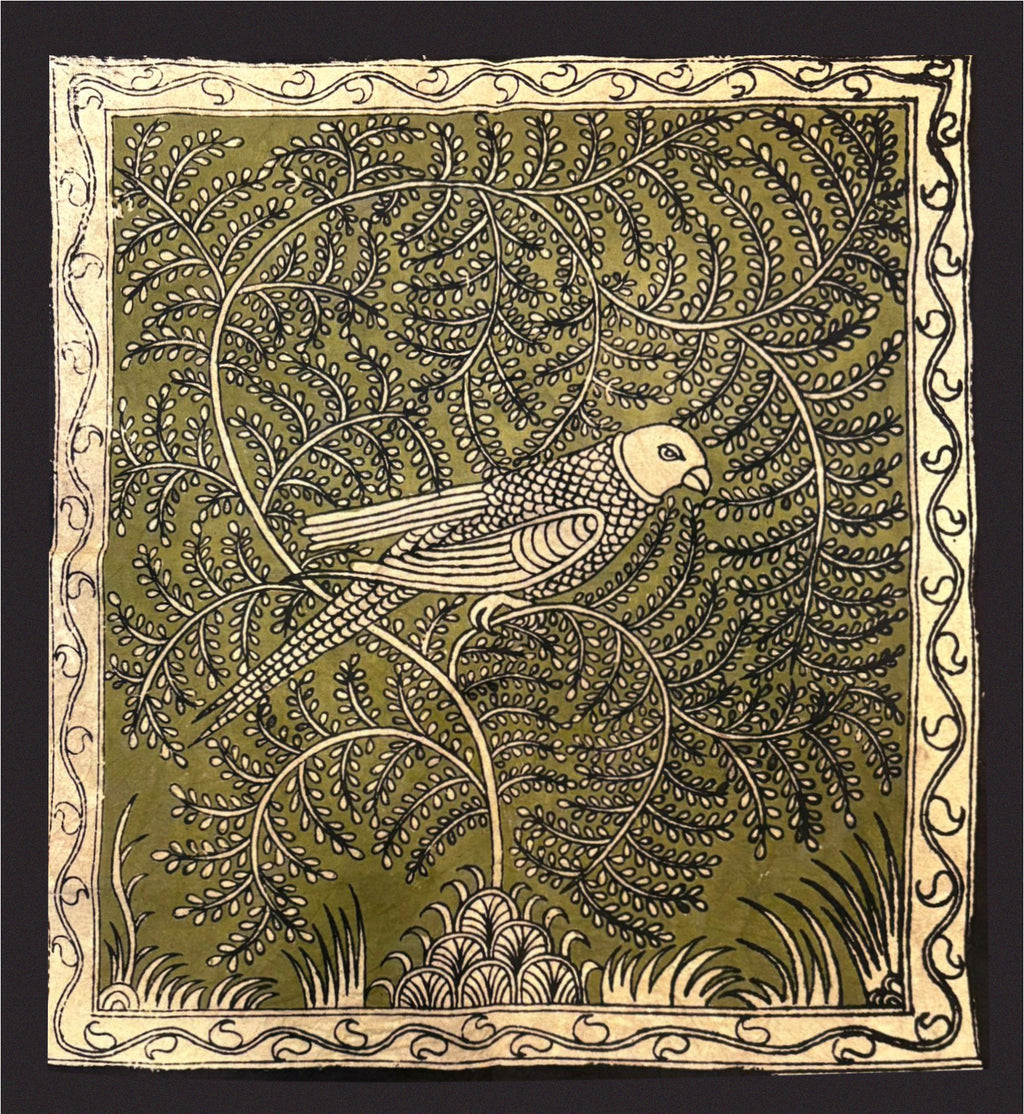 Parrot in Mata ni pachedi by Sumit Chitara Thumbnail