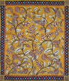 buy Peacocks Amidst Blossoms in Kalamkari by K. Lakshminarayan