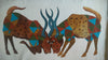 Buy Playful Deer in Gond by Sukhiram Maravi