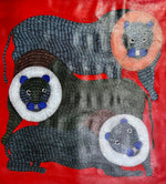 Buy Pride of Lions in Gond by Gareeba Singh Tekam 