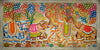 Buy Procession of Royal Elephants Amidst Nature in Tholu Bommalata by Sindhe Siva