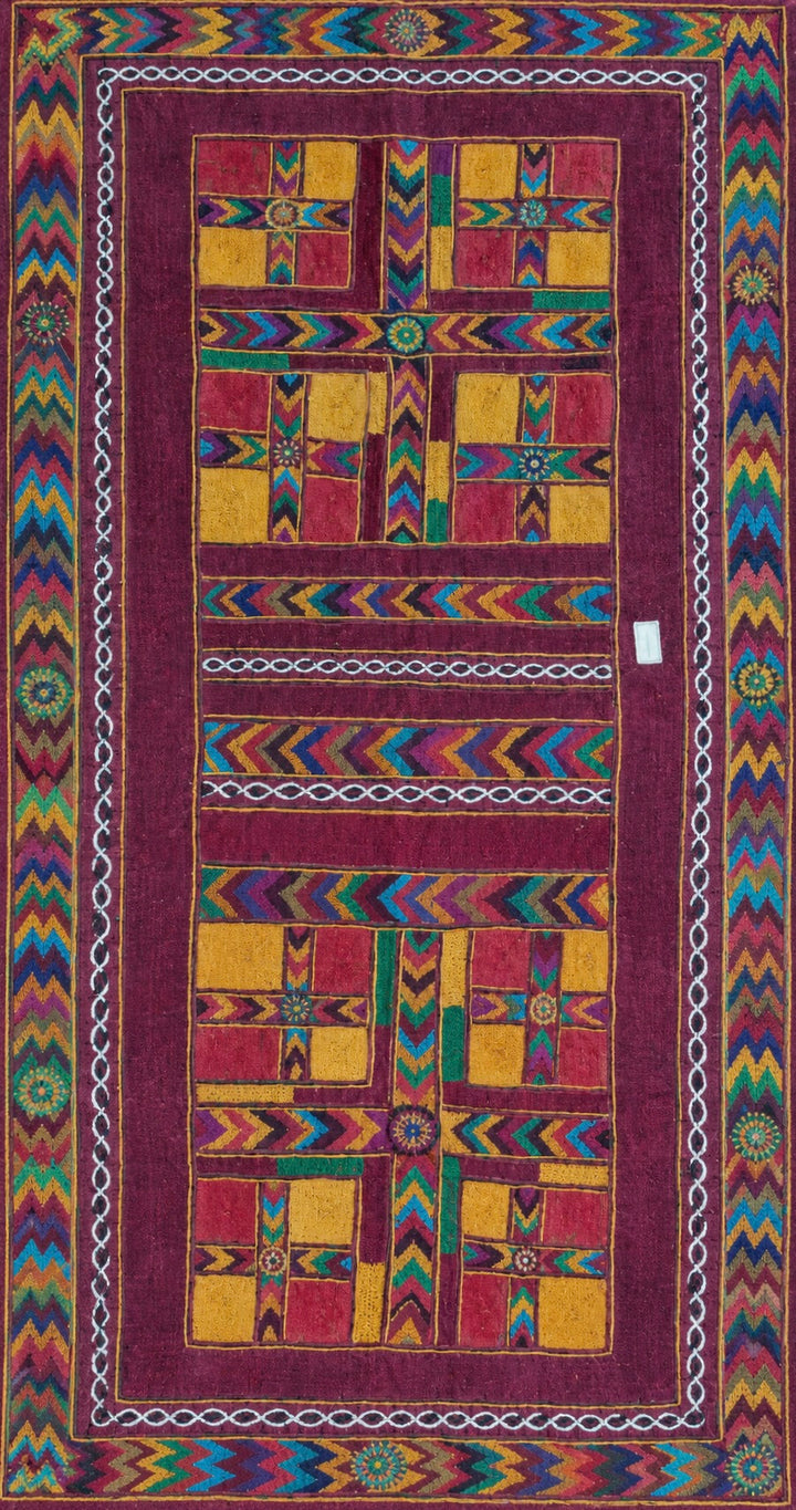 Quadrants in Patchwork in Lambani Embroidery by Lakshmi Bai Thumbnail