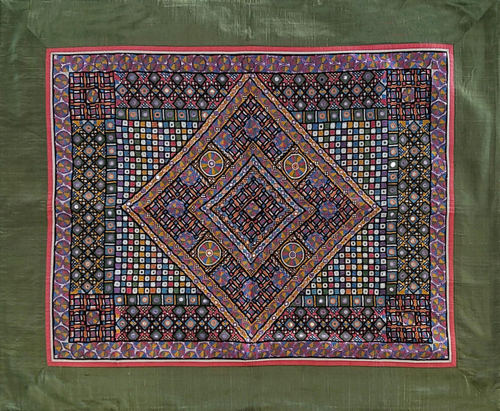 Rangoli in Jat Daneta Embroidery Thumbnail