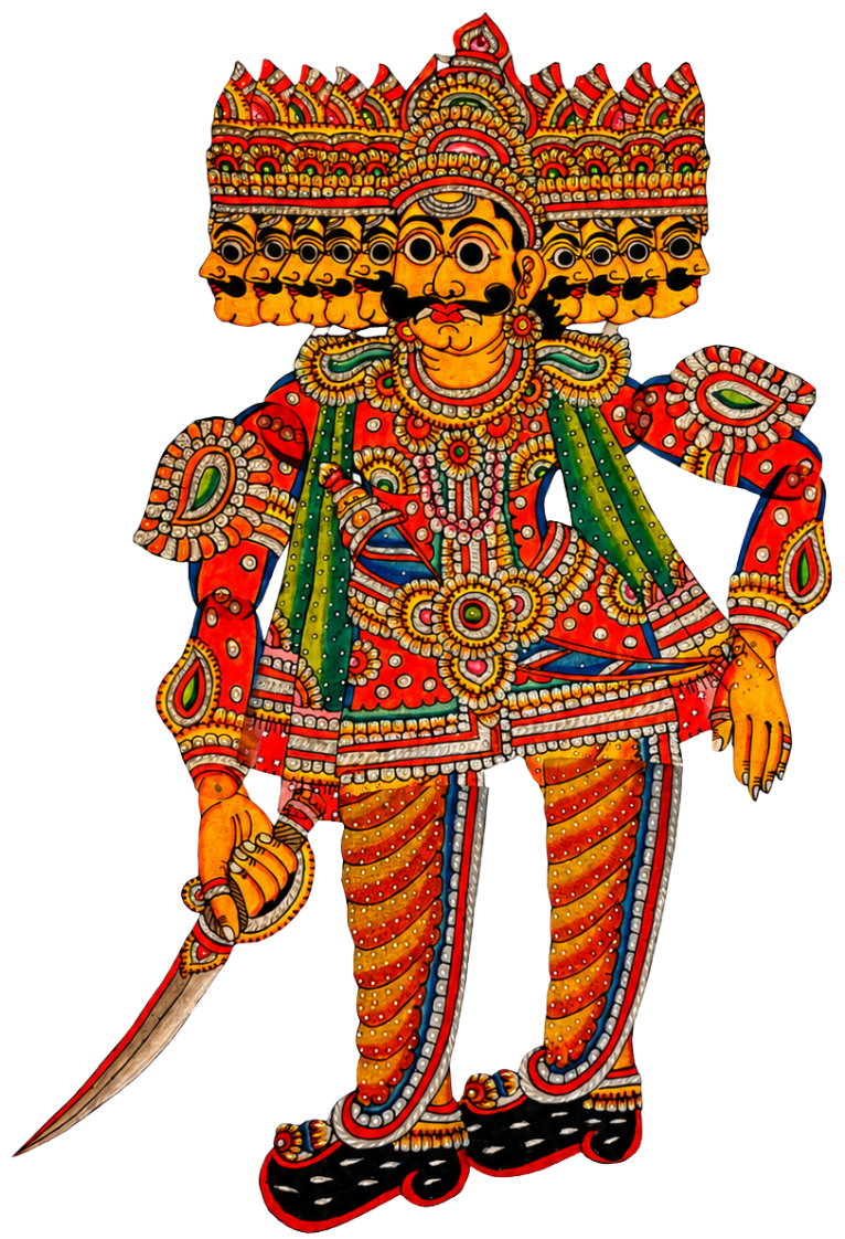 Ravana in Tholu Bommalata by Sindhe Siva Thumbnail