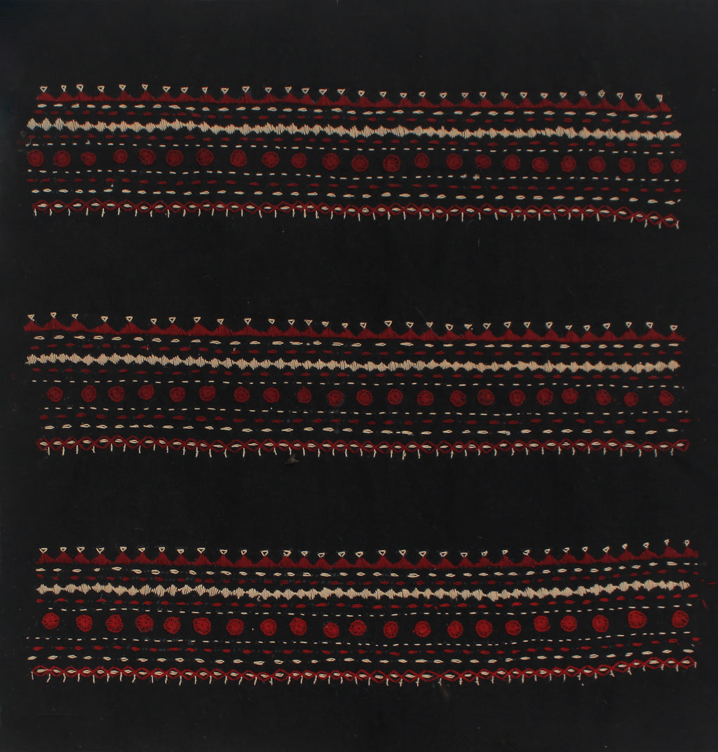 Repetitive Pattis in Kashidakari Embroidery by Samjhau Devi Thumbnail