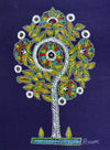 Buy Rogan Art by Rizwan Khatri painted using traditional rogan art on cloth