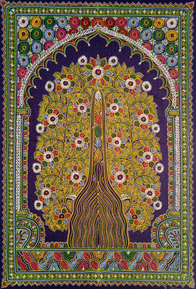 Tree of Life Rogan Art by Rizwan Khatri Thumbnail