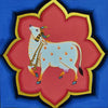 Buy Sacred Cow: The Walk of Grace in Pichwai by Dinesh Soni