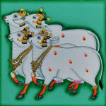 Buy Sacred Cows: Lord Krishna's Companions in Pichwai by Dinesh Soni