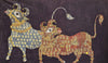 Buy Sacred Dancing Buffaloes in Mata ni Pachedi by Vasant Manubhai Chittara 