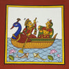 Buy Serene Voyage: Couple on a Boat in Phad by Kalyan Joshi