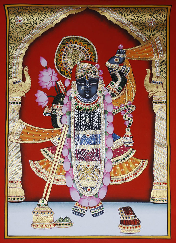 Shrinathji Pichwai by Shehzaad Ali Sherani Thumbnail