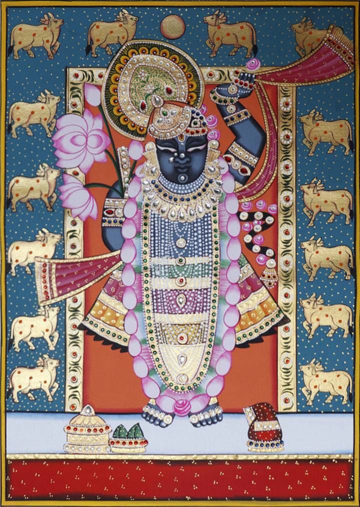 Shrinathji Pichwai by Shehzaad Ali Sherani Thumbnail