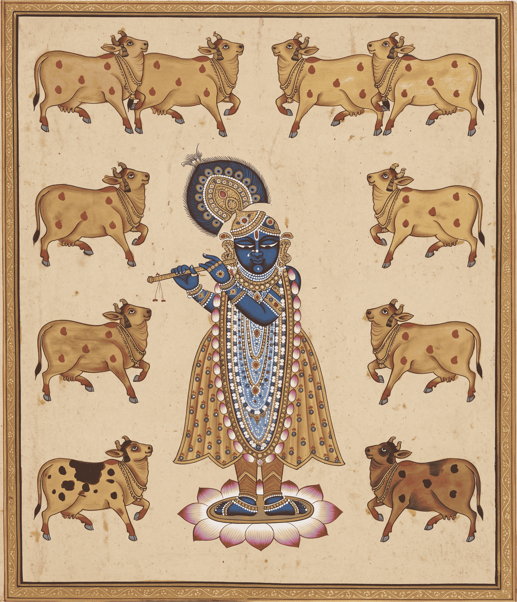 Shrinathji and the Sacred Herd Thumbnail