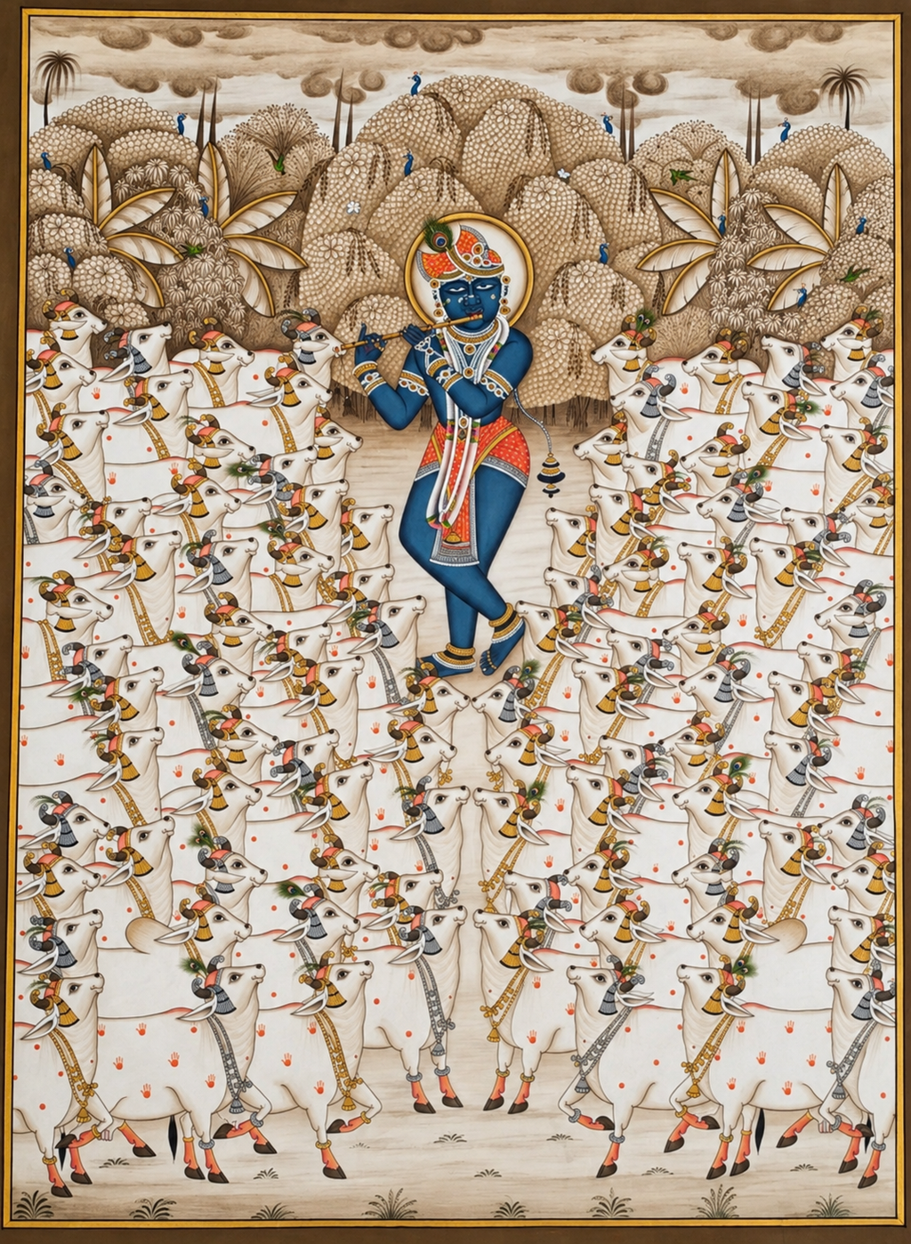 Shrinathji as Gopala in Pichwai by Jayesh Sharma Thumbnail