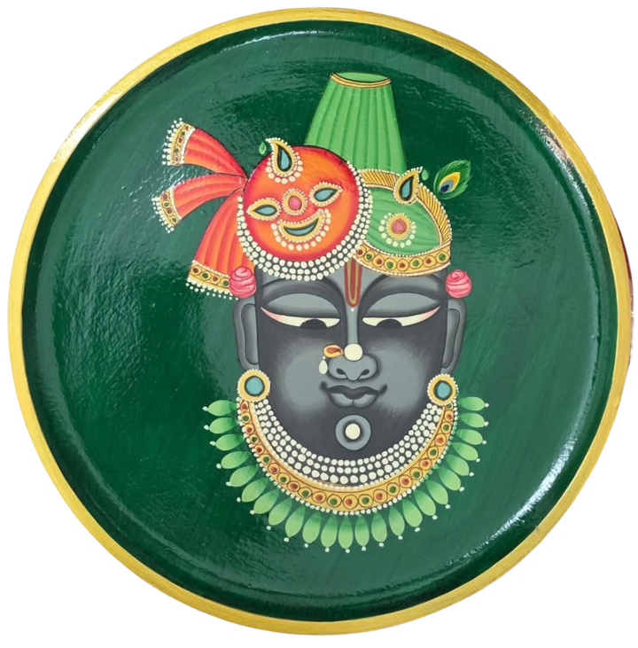 Shrinathji in Pichwai Plates by Dinesh Soni Thumbnail