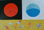 Buy Sun and Moon in Gond by Gareeba Singh Tekam