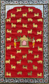 Buy Temple of Devotion in Pichwai by Naveen Soni