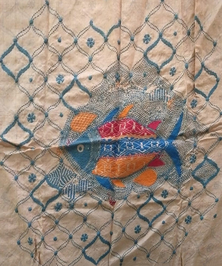 buy The Aquatic Life in Kantha by Mahamaya Sikdar