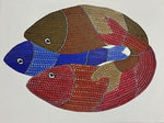 Buy The Aquatic Trio in Gond by Gareeba Singh Tekam