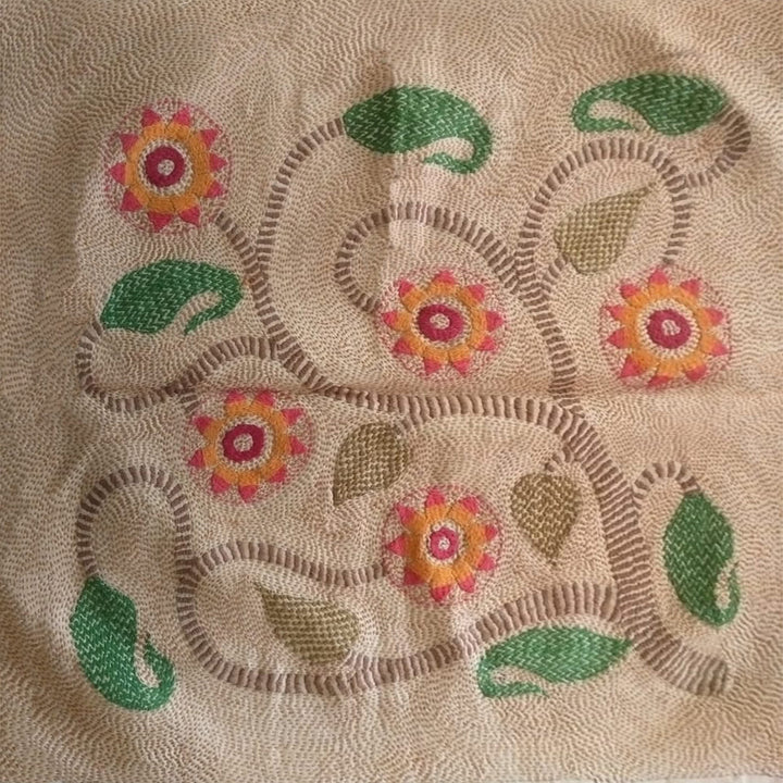 The Blossoming Vine In Kantha by Mahamaya Sikdar Thumbnail