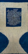 Buy The Blue Tree in Ajrakh art by Mubassirah Khalid Khatri