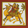 Buy The Camel Ride: King and Queen in Phad Painting by Kalyan Joshi