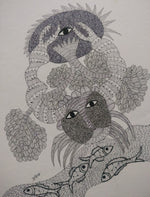 Buy The Cosmic Crab in Gond by Sukhiram Maravi