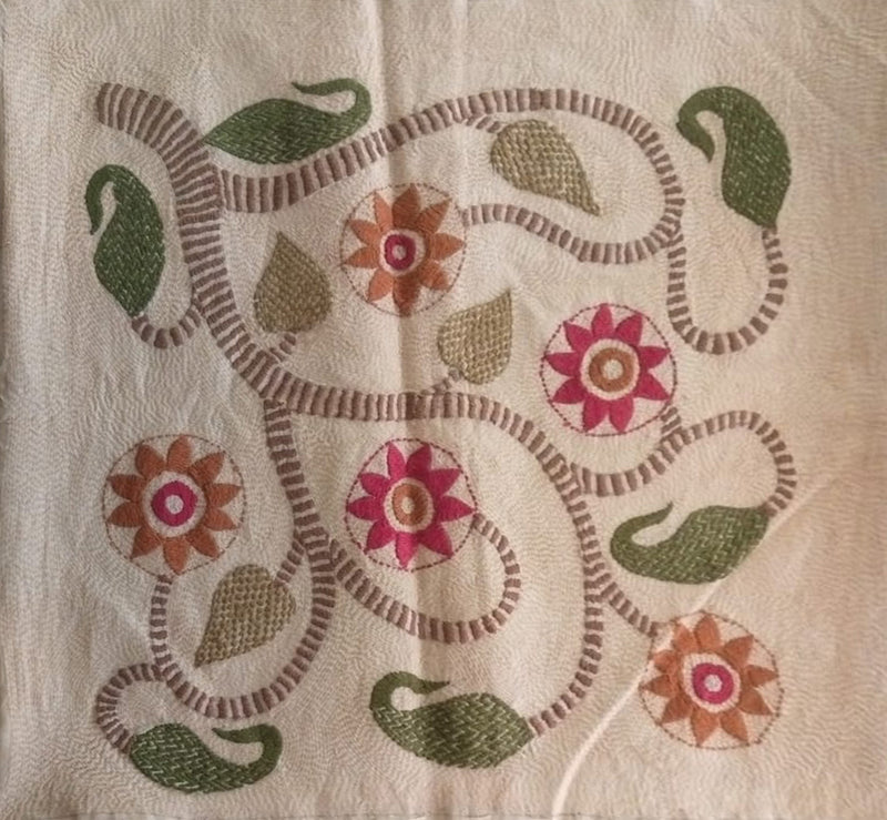 Buy The Dance of Flowers In Kantha by Mahamaya Sikdar