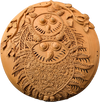 Buy The Embrace of Wisdom: Owls Terracotta by Dolon Kundu