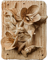 Buy The Floral Bunch in Terracotta by Dolon Kundu