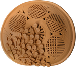 Buy The Floral Ecstacy in Teracotta by Dolon Kundu