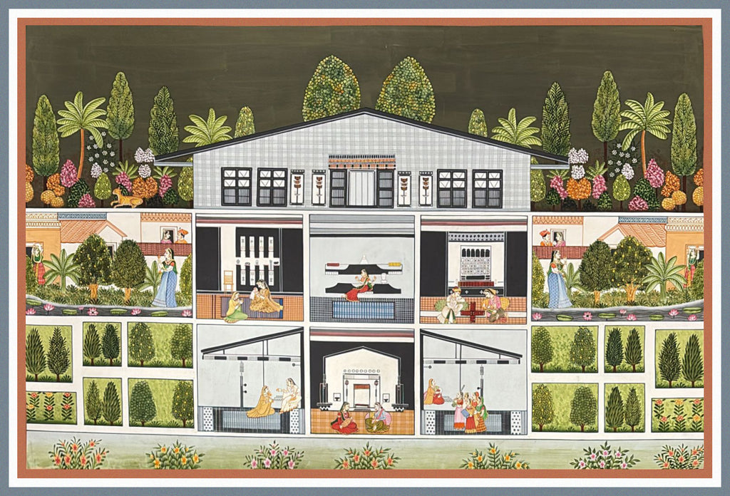 The Futuristic Miniature: Modern Visions of Tradition in Rajasthani Miniature by Rajendra Sharma Thumbnail