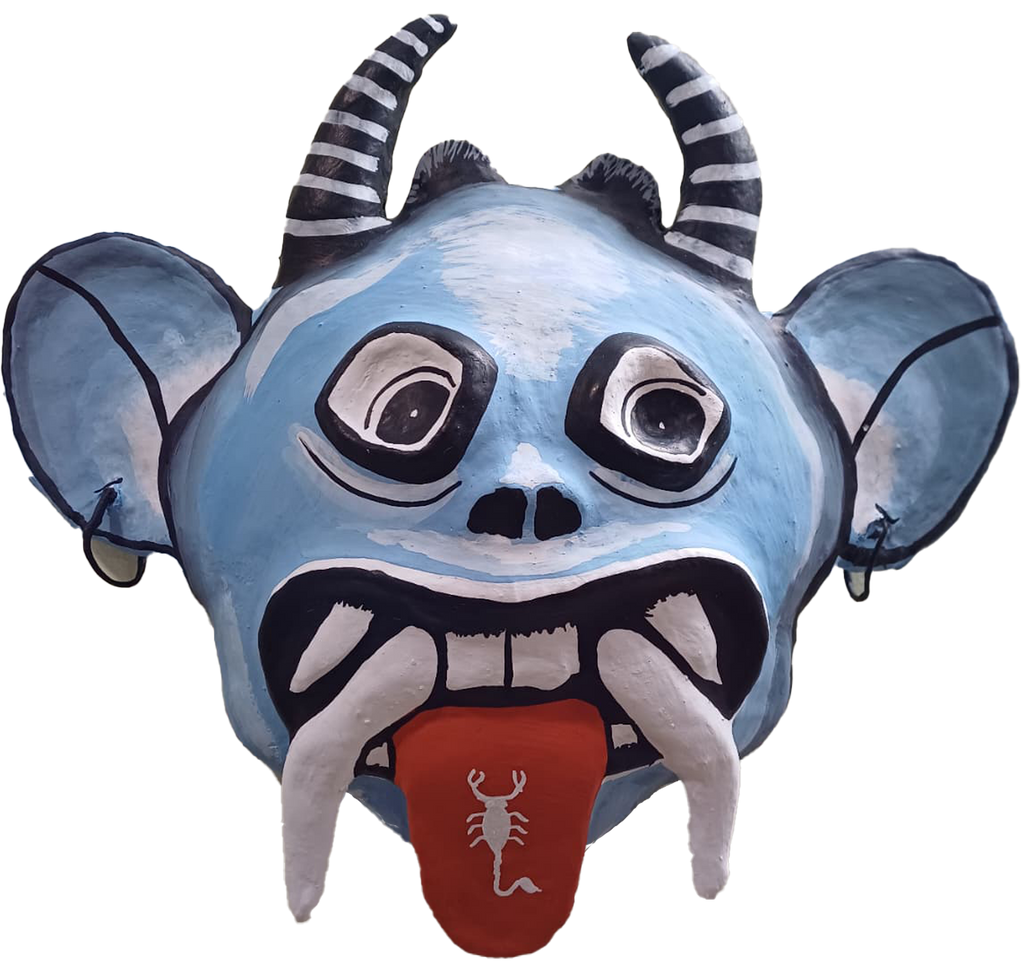 The Gentle Giant in Cheriyal mask by Sai Kiran Thumbnail