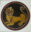 Buy The King of the Jungle: Lion in Mysore Painting by Hemalatha B