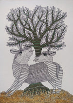 Buy The Nature's Beauty in Gond by Sukhiram Maravi