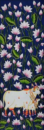 Buy The Pastoral Grace : Cows and Lotuses in Pichwai by Dinesh Soni